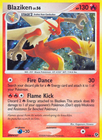 Image for Blaziken (1/106) [Great Encounters]