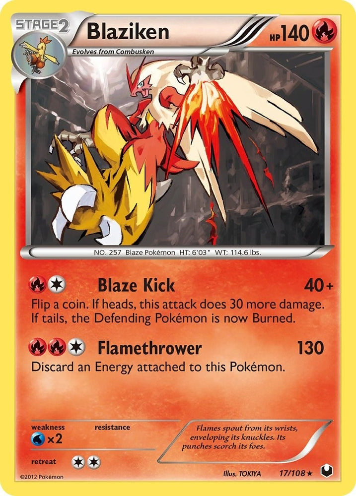 Image for Blaziken (17/108) [Dark Explorers]