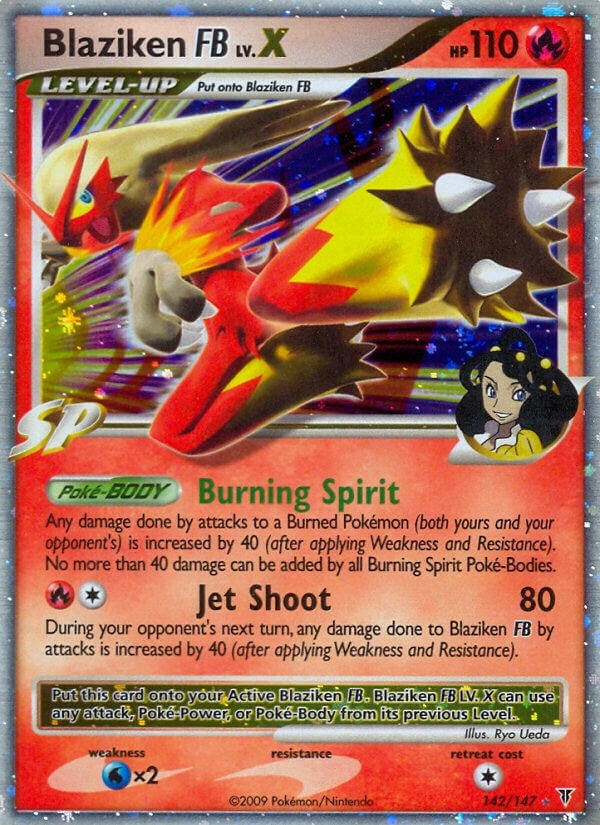 Image for Blaziken FB Lv.X (142) [Supreme Victors]