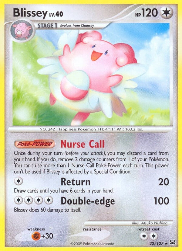 Image for Blissey (22/127) [Platinum]