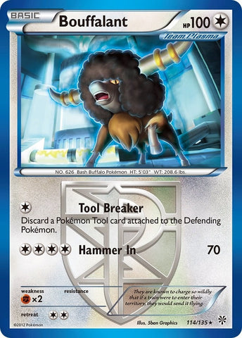 Image for Bouffalant (Team Plasma) (114/135) [Plasma Storm]