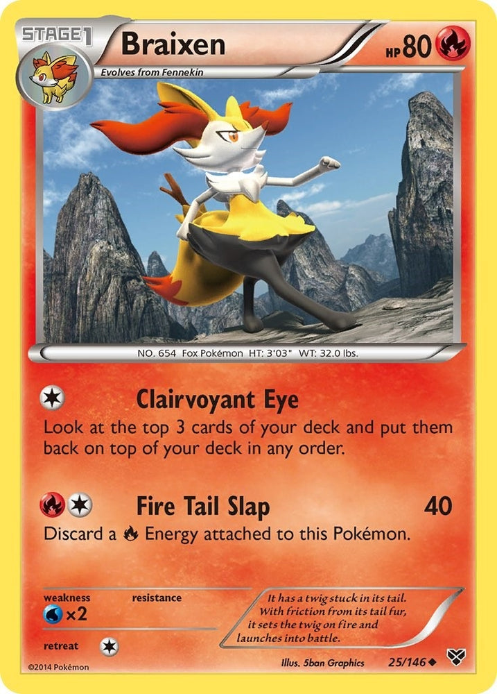 Image for Braixen (25/146) [XY Base Set]