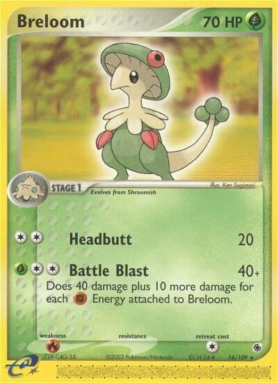 Image for Breloom (16/109) [Ruby and Sapphire]