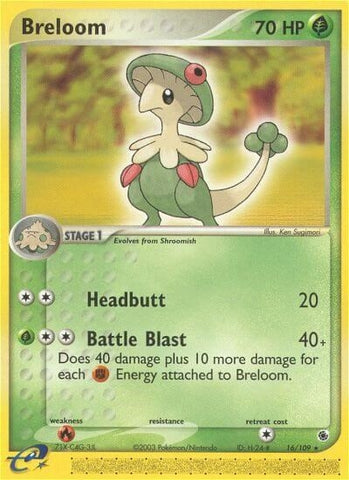 Image for Breloom (16/109) [Ruby and Sapphire]