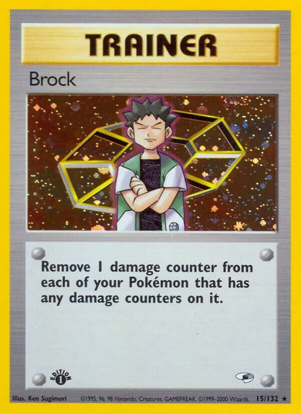Image for Brock (15) (015/132) [Gym Heroes]