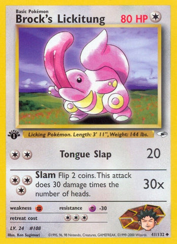 Image for Brock's Lickitung (041/132) [Gym Heroes]