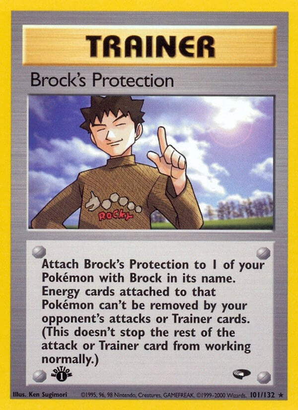 Image for Brock's Protection (101/132) [Gym Challenge]