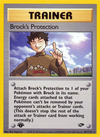 Image for Brock's Protection (101/132) [Gym Challenge]