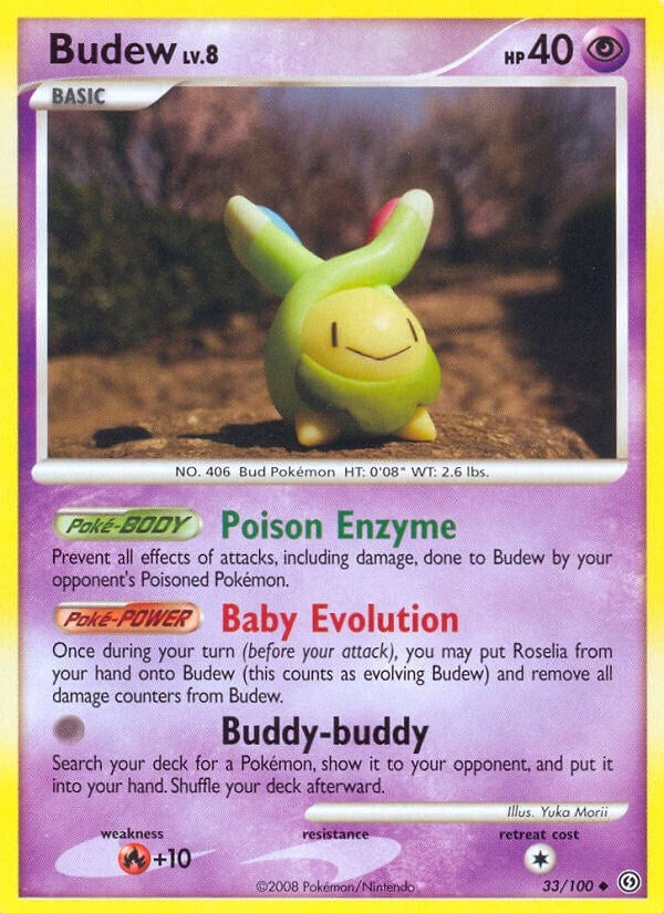 Image for Budew (33/100) [Stormfront]