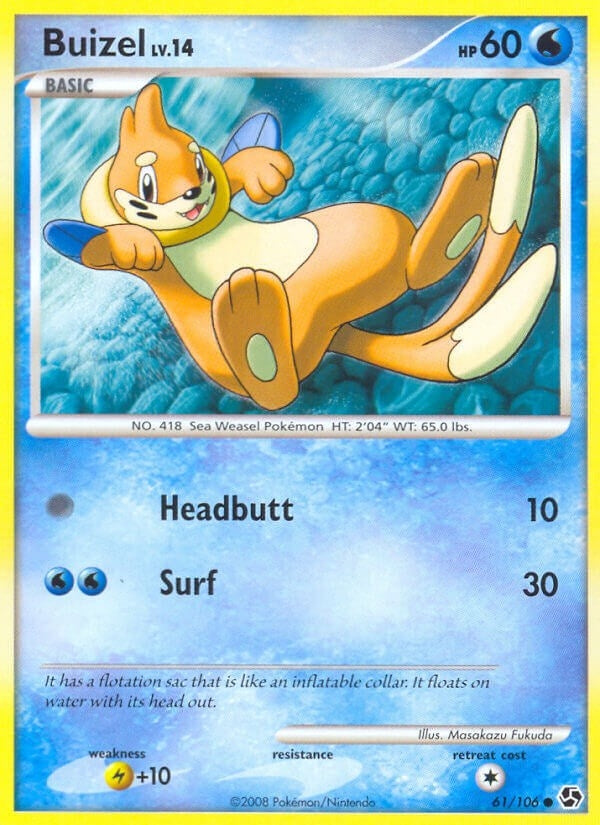 Image for Buizel (61/106) [Great Encounters]