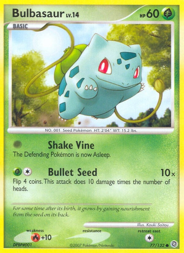 Image for Bulbasaur (77/132) [Secret Wonders]