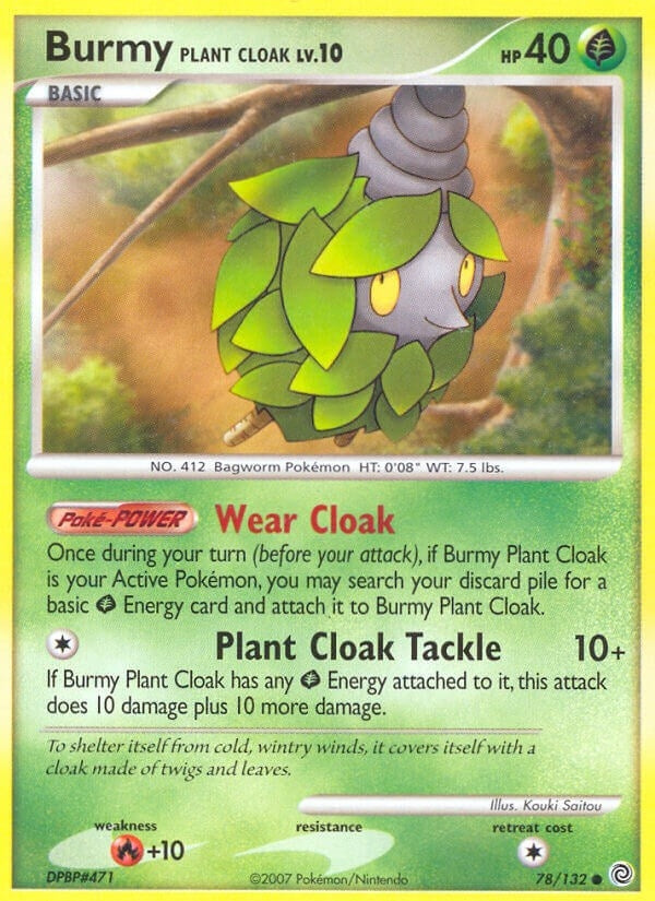 Image for Burmy Plant Cloak (78/132) [Secret Wonders]