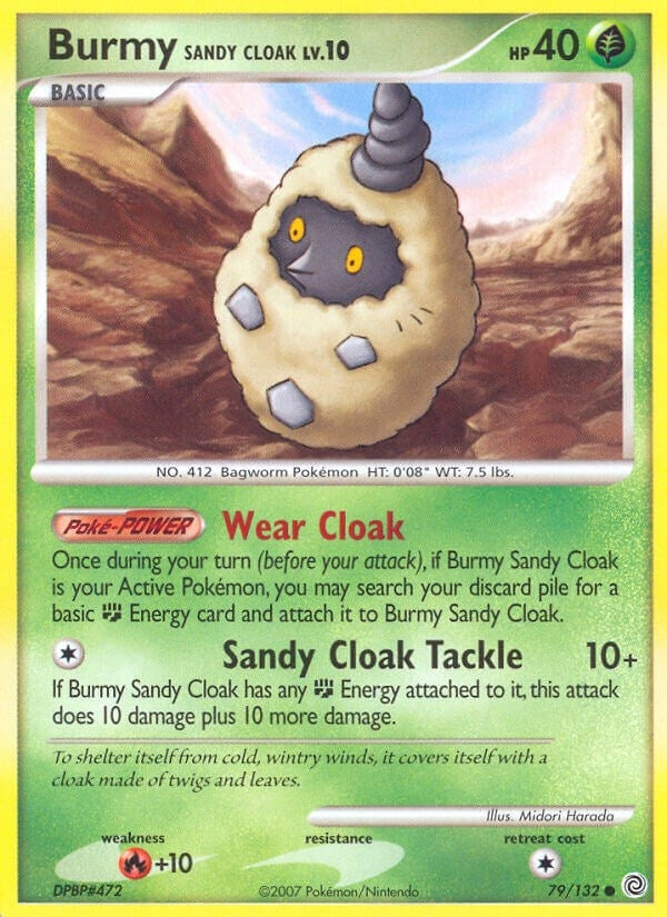 Image for Burmy Sandy Cloak (79/132) [Secret Wonders]