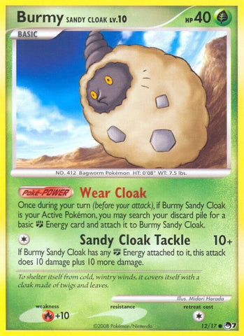 Image for Burmy Sandy Cloak (012/017) [POP Series 7]