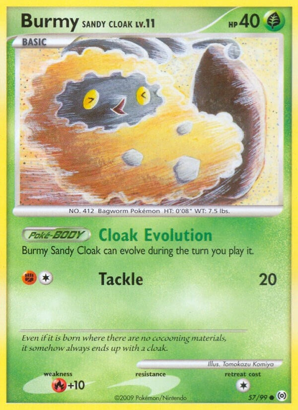 Image for Burmy Sandy Cloak (57/99) [Arceus]