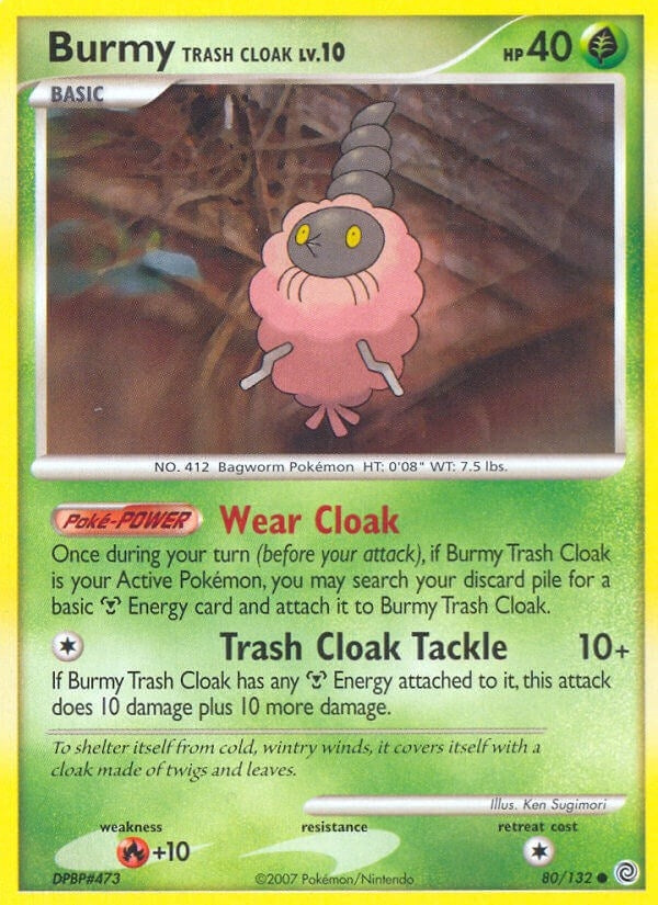Image for Burmy Trash Cloak (80/132) [Secret Wonders]