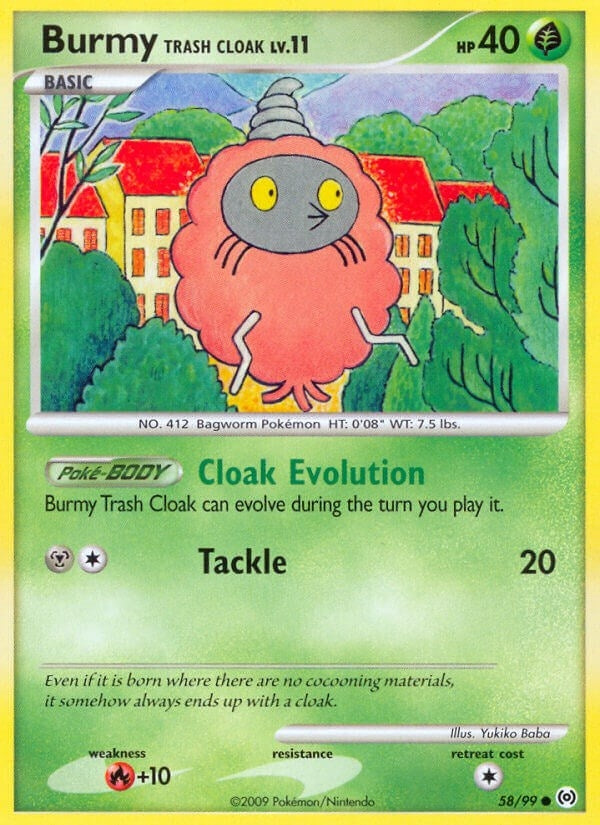 Image for Burmy Trash Cloak (58/99) [Arceus]