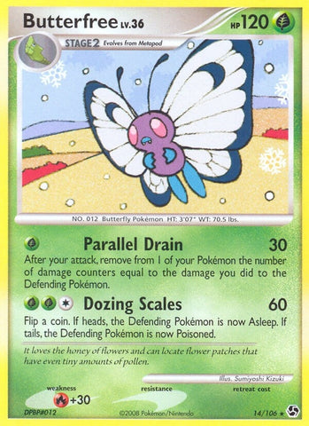Image for Butterfree (14/106) [Great Encounters]