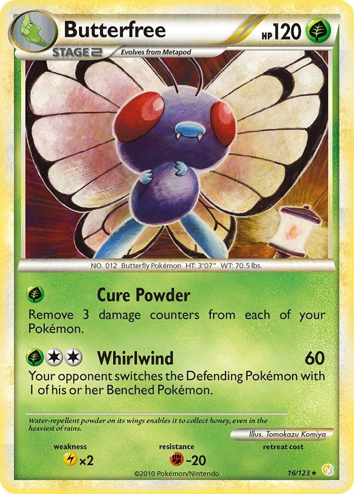 Image for Butterfree (16/123) [HeartGold SoulSilver]