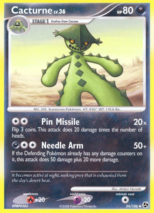 Image for Cacturne (34/106) [Great Encounters]