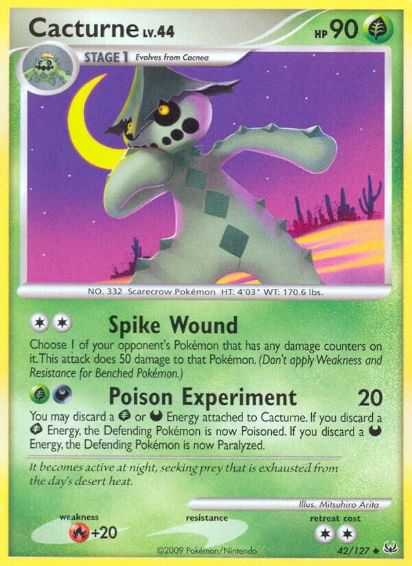 Image for Cacturne (42/127) [Platinum]