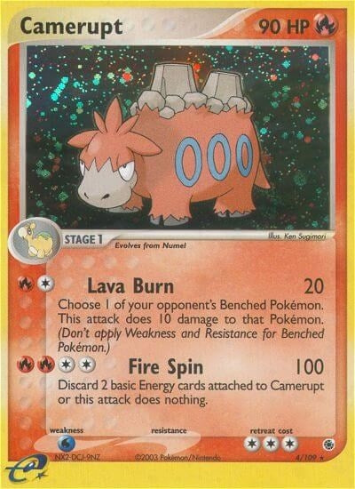 Image for Camerupt (4/109) [Ruby and Sapphire]