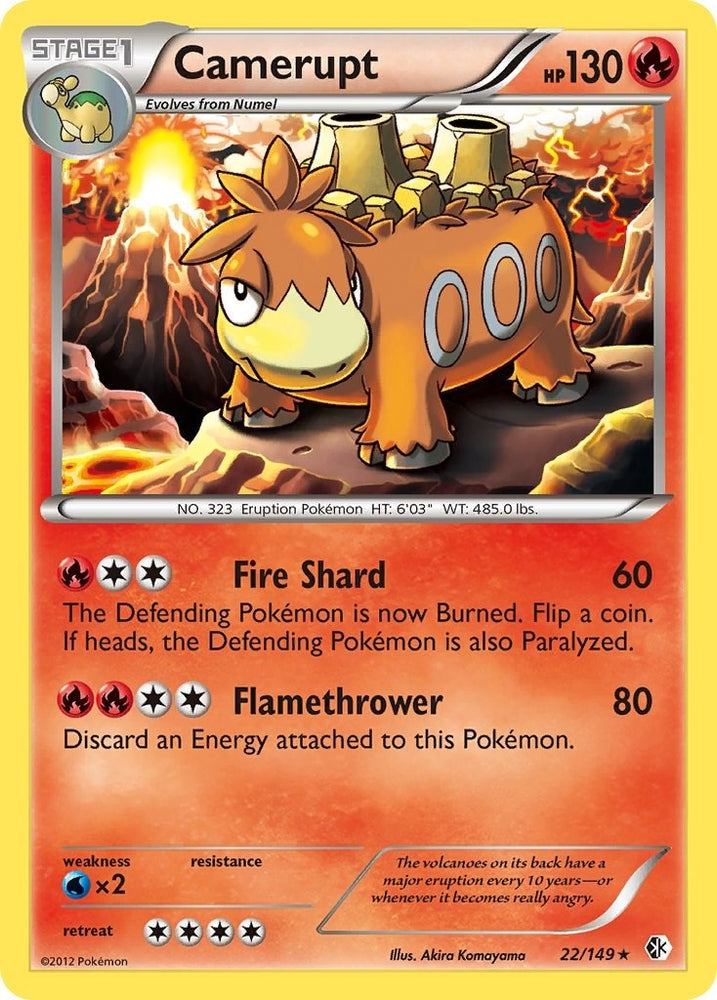 Image for Camerupt (22/149) [Boundaries Crossed]