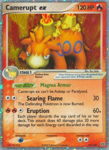 Image for Camerupt ex (92/106) [Emerald]