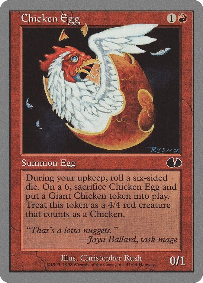 Image for Chicken Egg (41) [Unglued]