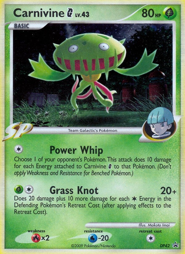 Image for Carnivine G (DP42) [Diamond and Pearl Promos]