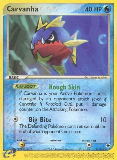 Image for Carvanha (51/109) [Ruby and Sapphire]