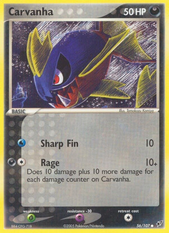 Image for Carvanha (56/107) [Deoxys]