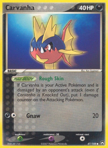 Image for Carvanha (47/108) [Power Keepers]