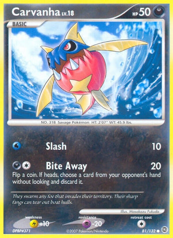 Image for Carvanha (81/132) [Secret Wonders]