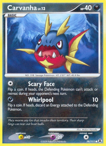 Image for Carvanha (58/111) [Rising Rivals]