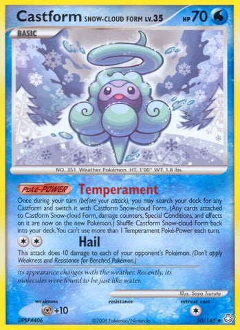 Image for Castform Snow-Cloud Form (50/146) [Legends Awakened]