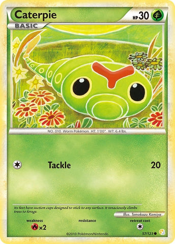 Image for Caterpie (57/123) [HeartGold SoulSilver]