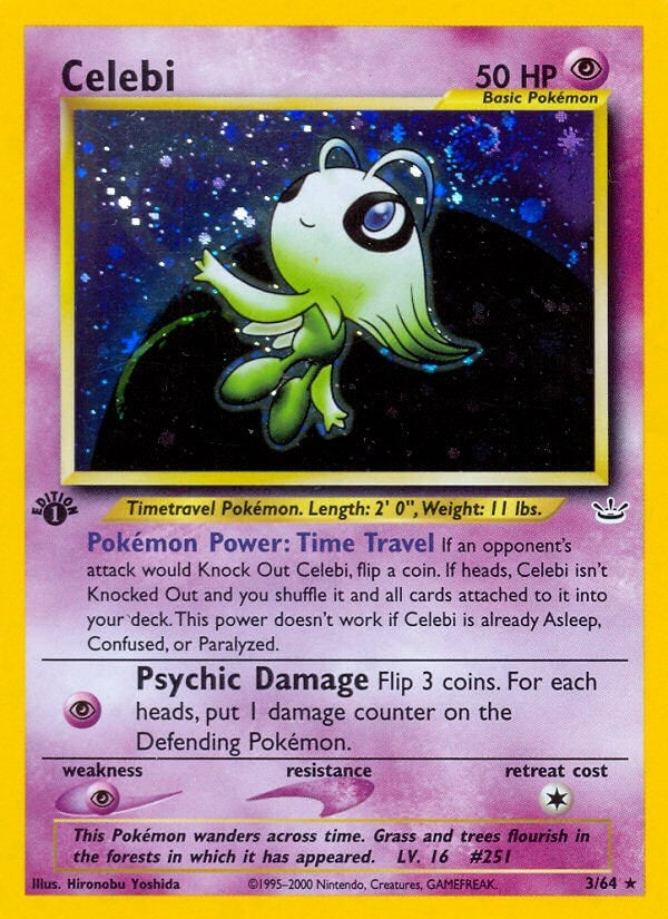 Image for Celebi (3) (03/64) [Neo Revelation]