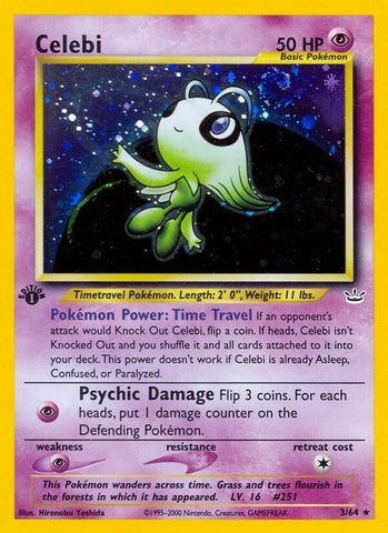 Image for Celebi (3) (03/64) [Neo Revelation]