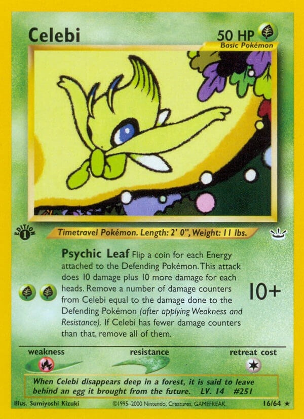 Image for Celebi (16) (16/64) [Neo Revelation]
