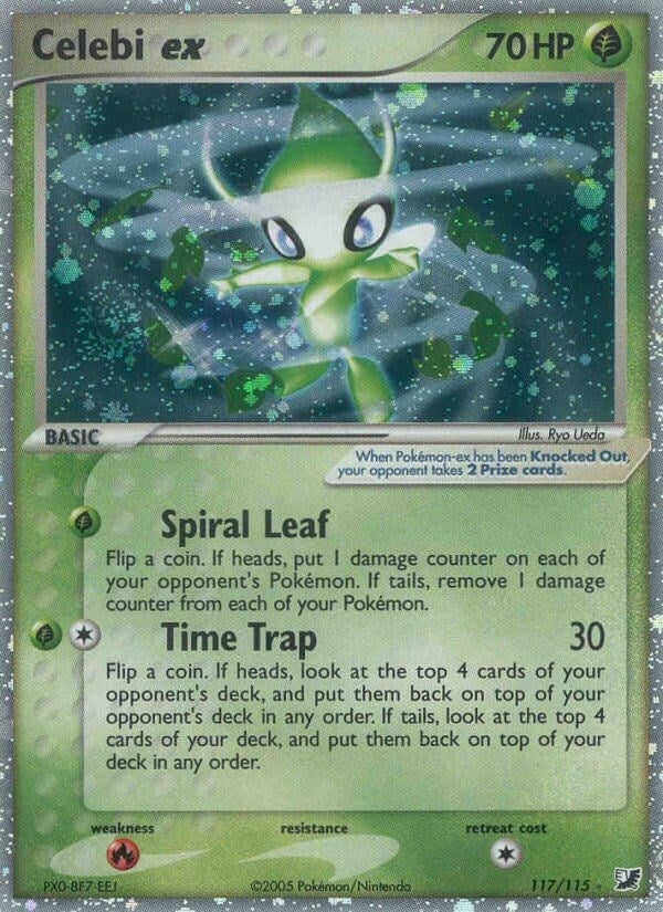 Image for Celebi ex (117/115) [Unseen Forces]