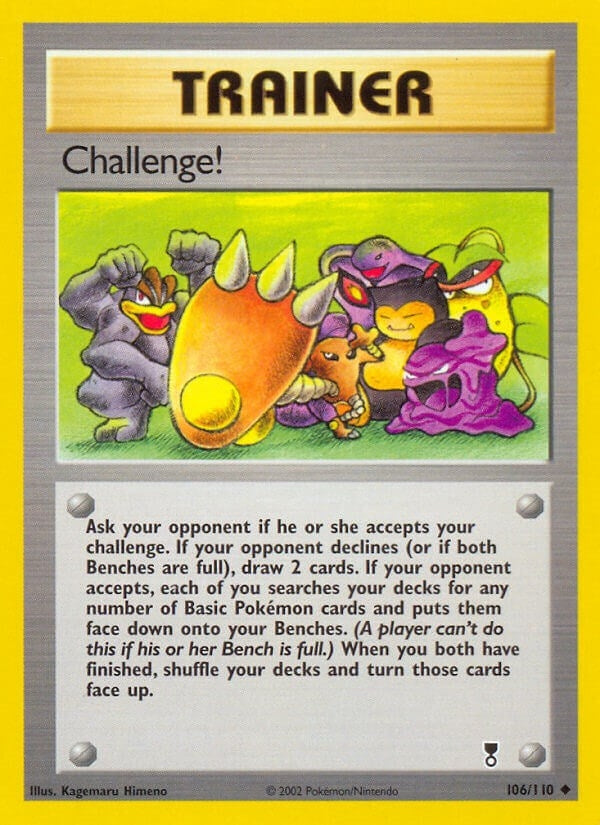 Image for Challenge! (106/110) [Legendary Collection]