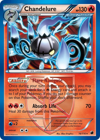 Image for Chandelure (Team Plasma) (16/116) [Plasma Freeze]