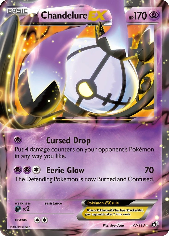 Image for Chandelure EX (77/113) [Legendary Treasures]