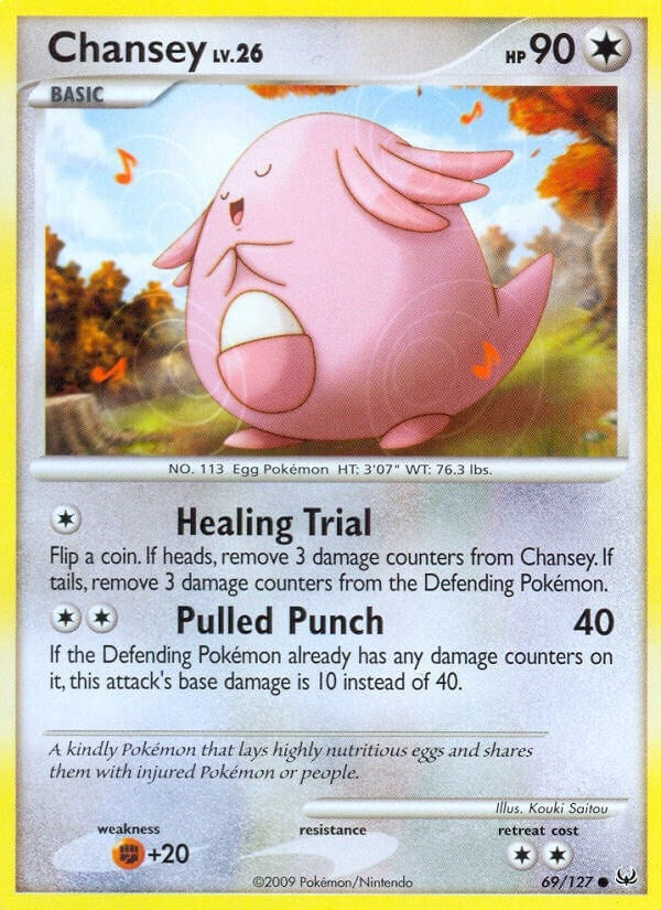 Image for Chansey (69/127) [Platinum]