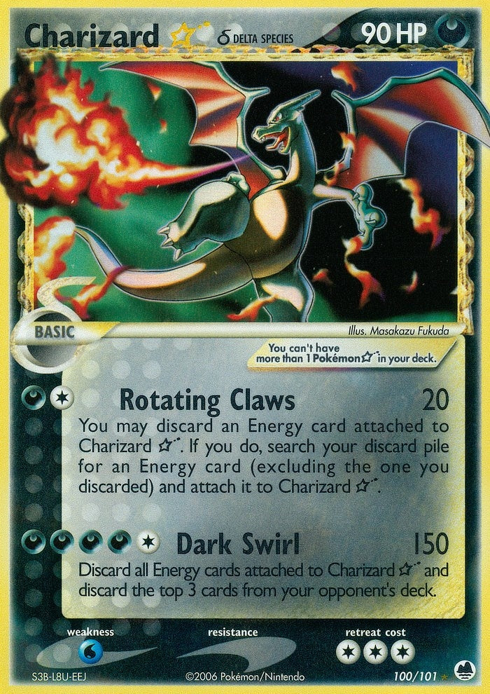 Image for Charizard Star (Delta Species) (100/101) [Dragon Frontiers]