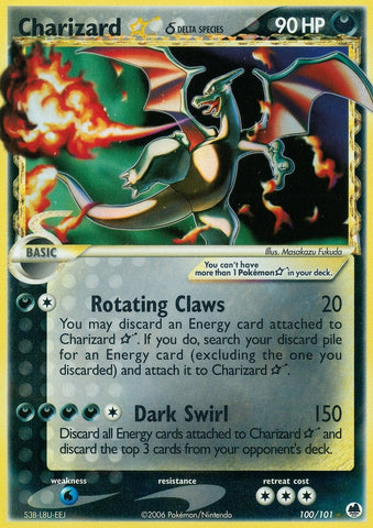 Image for Charizard Star (Delta Species) (100/101) [Dragon Frontiers]