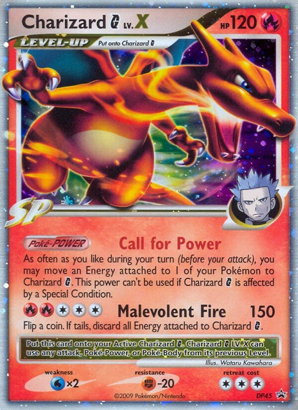 Image for Charizard G LV.X (DP45) [Diamond and Pearl Promos]