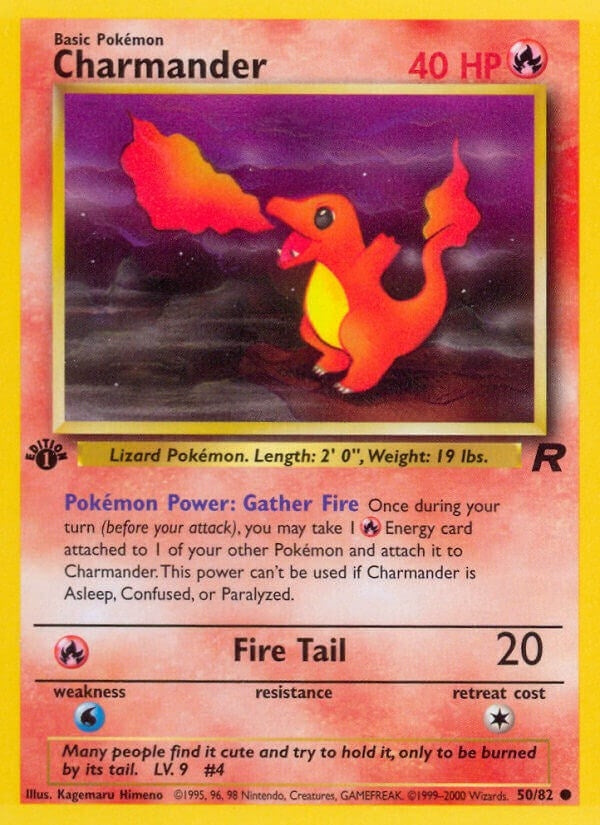 Image for Charmander (50/82) [Team Rocket]