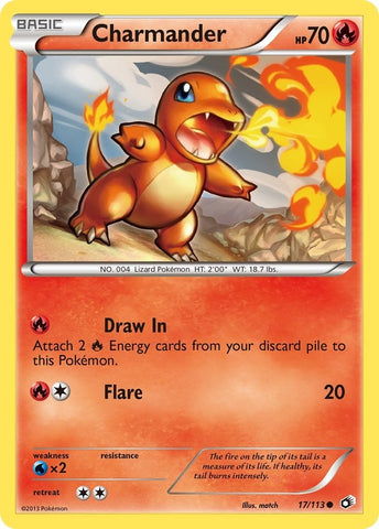 Image for Charmander (17/113) [Legendary Treasures]